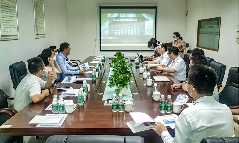 龙岗区委常委、组织部部长王清科一行调研走访taptap点点体育科技